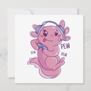 Carte Défi de jeu Axolotl Blast