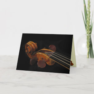 Carte Défilement de violon