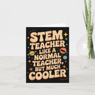 Carte Définition de professeur d'enseignement STEM drôle