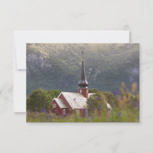 Carte d'église Lofoten Islands