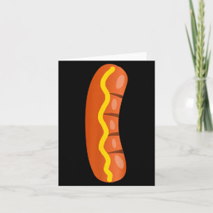 Carte Déguisement Hot Dog Drôle Facile Couple Halloween