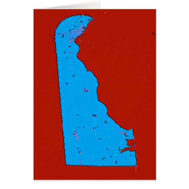 Carte Delaware (Devant)