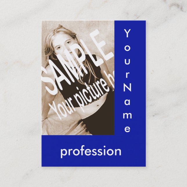 carte d'élém. de bleu royal (Devant)