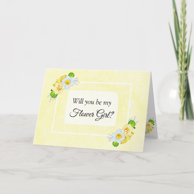 Carte Demande Fleuriste (Devant)