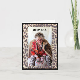 Carte Demander à un 'lil conversation avec Dieu vers l'a