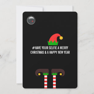Carte Demandez à votre selfie une jolie photo de Noël