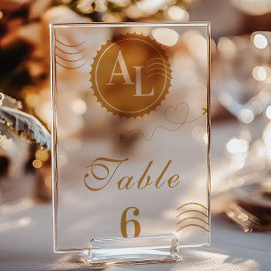 Carte d'embarquement Destination Mariage cosmique