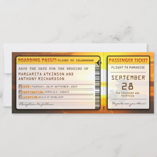 carte d'embarquement enregistrer les tickets de da (Devant)