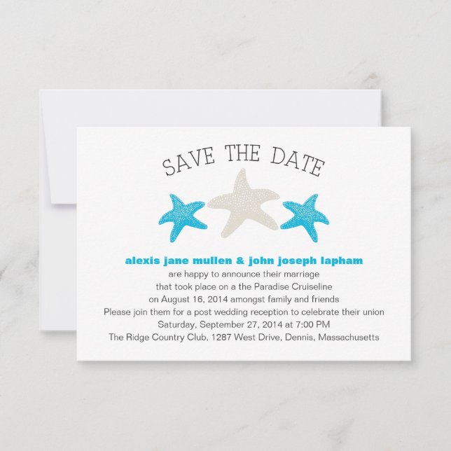 Carte d'embarquement pour mariage sur un paquebot  (Devant)