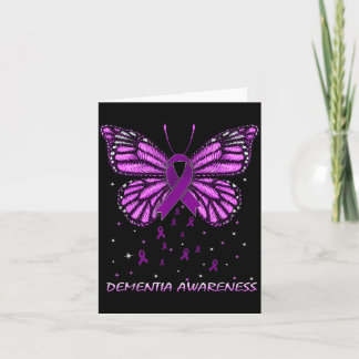Carte Dementia Awareness Butterfly