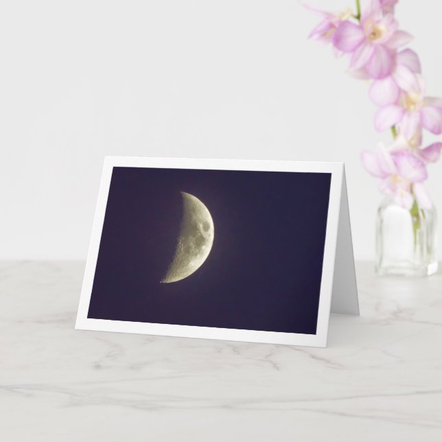 Carte Demi-lune (Orchidée)