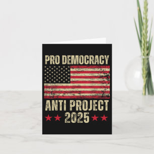 Carte Démocratie Anti Project 2025 Stop Project 2025 Ant