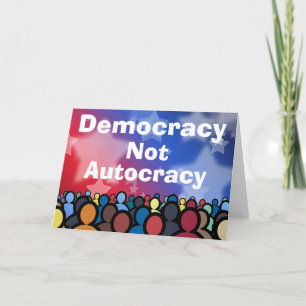Carte Démocratie et non-autocratie