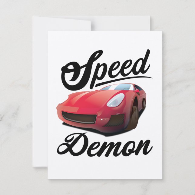 Carte Démon de la vitesse (Devant)