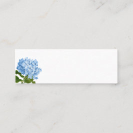 Carte d'emplacement bleu Hydrangea Blair