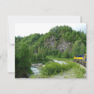 Carte Denali Express Alaska Train Vacation Photographie