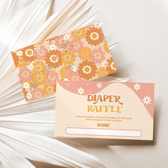 Carte d'enclos pour le billet de tombola Retro sup (Créateur téléchargé)