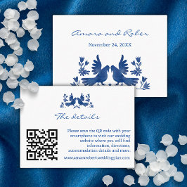 CARTE D'ENCOMBREMENT OISEAUX OTOMI WATERCOLOR