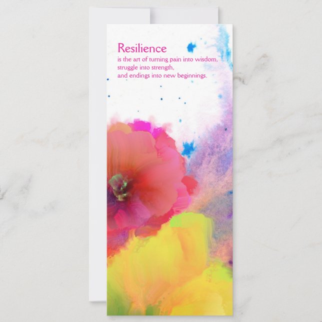 carte d'encouragement (Devant)