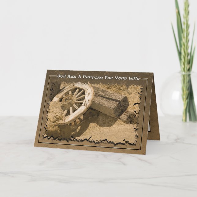 Carte d'encouragement (Devant)