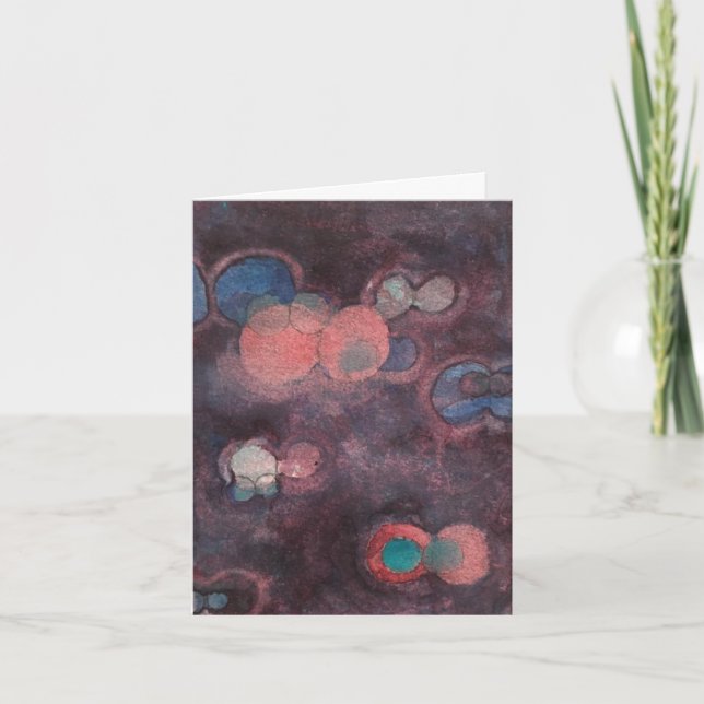 Carte d'encouragement de "affirmation" (Devant)