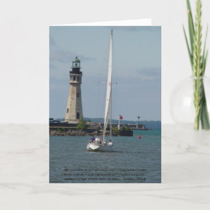 Carte d'encouragement et de soutien - Phare de Buf