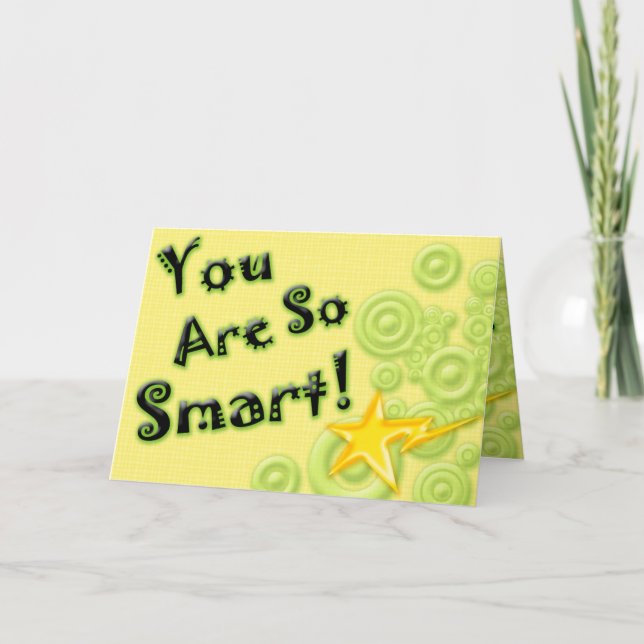 Carte d'encouragement pour les enfants - Je suis s (Devant)