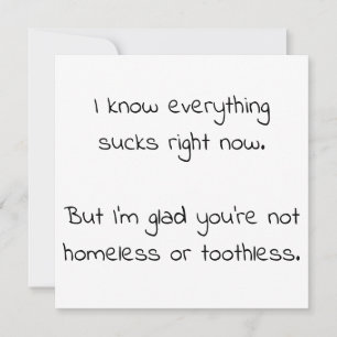 Carte d'encouragement pour les fans de Real Housew