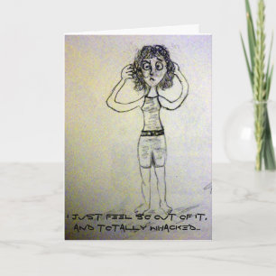 Carte d'encouragement pour les malades ou les canc