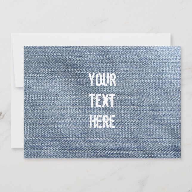 Carte Denim (Devant)