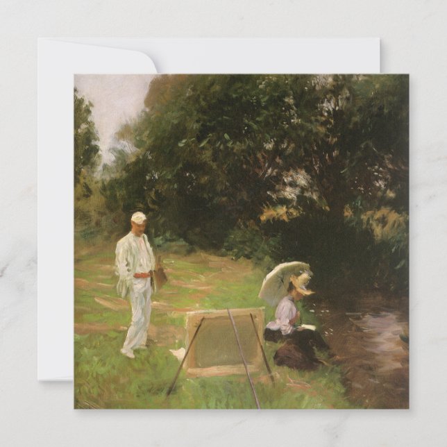 Carte Dennis Miller Bunker Peinture à Calcot par Sargent (Devant)