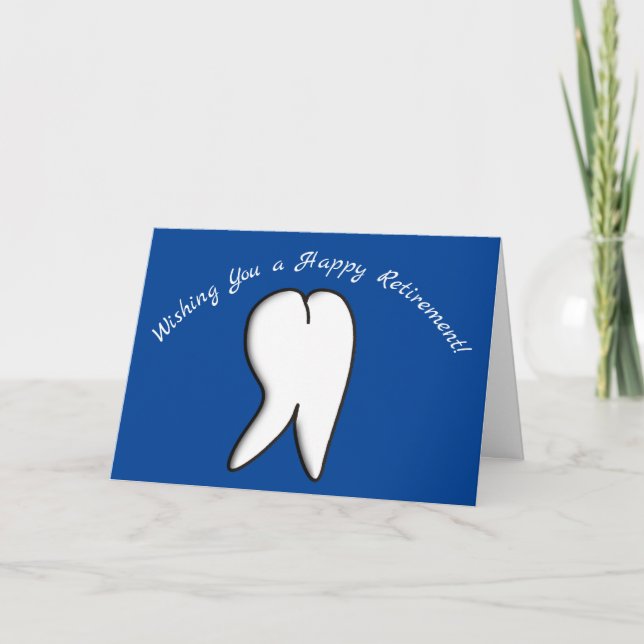 Carte Dental Retirement Tooth (Devant)