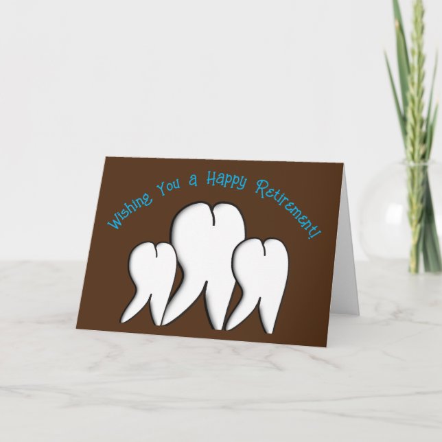 Carte Dental Retirement Tooth 2 (Devant)