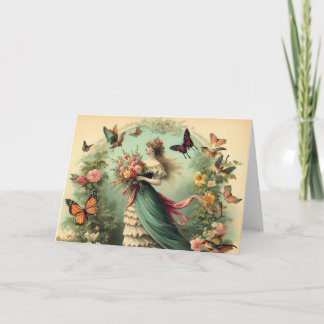 Carte Dentelle victorienne