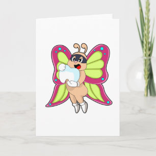 Carte Dentiste papillon dentaire