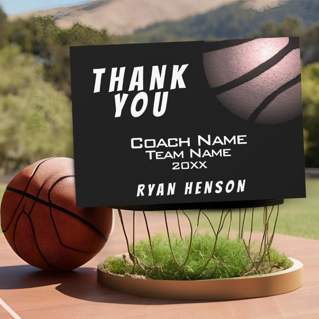 Carte d'entraîneur moderne en Merci noir à bille m (Créateur téléchargé)