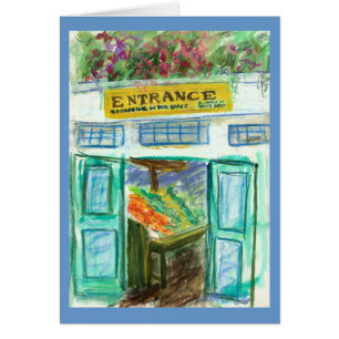 Carte d'entrée du marché