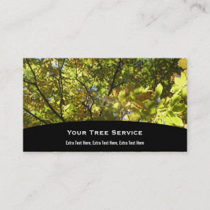 Carte d'entreprise de services d'arbre