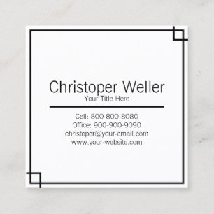 Carte d'entreprise immobilière de Keller Williams