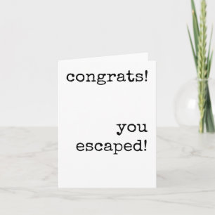 Carte Départ De Coworker, Sarcastique, Drôle, Minimalist