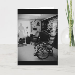 Carte "Dépêchez-vous et attendez" Get Well Card