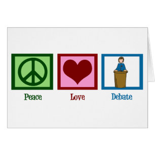 Carte d'équipe Peace Love Debate