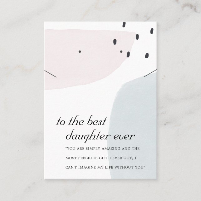 CARTE D'ÉQUIPEMENT DE LA FILLE DE BRUH ABSTRAITE (Devant)