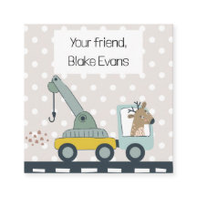 Carte d'équipement Quirky Personnalisée Garçons