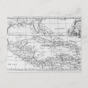 Carte des Antilles