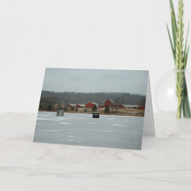 Carte des cabanes de glace (Devant)