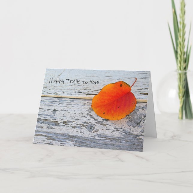 Carte Des chemins heureux pour vous (Devant)