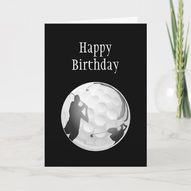 Carte Des choses vous aimez l'anniversaire général de (Devant)