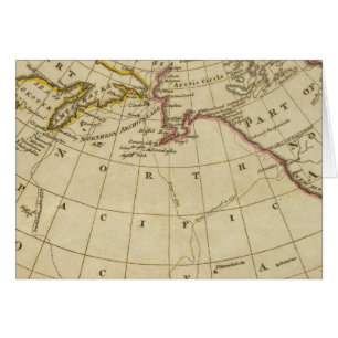 Carte des découvertes faites par Cook et Clerke