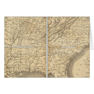 Carte Des États Du Sud